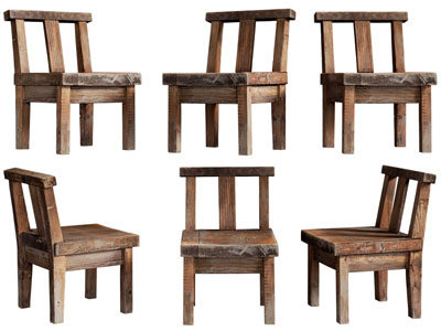 新中式实木小椅子 休闲椅子