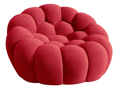 现代花朵造型的懒人沙发