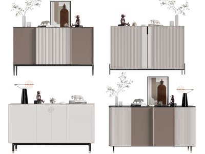 现代玄关柜 边柜