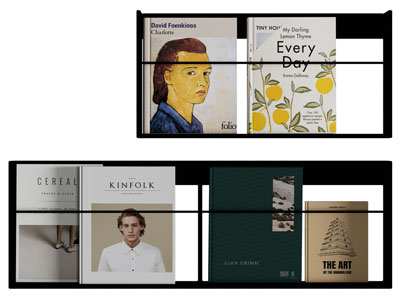 现代书刊杂志收纳架