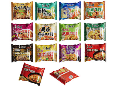 现代康师傅袋装方便面