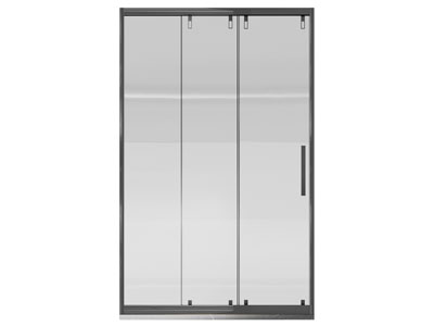 现代三联动推拉门玻璃淋浴房3d模型 现代三联动推拉门玻璃淋浴房