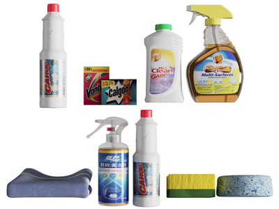 现代清洁剂 抹布生活用品
