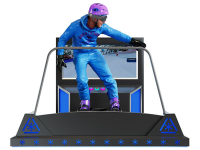现代VR滑雪体验机