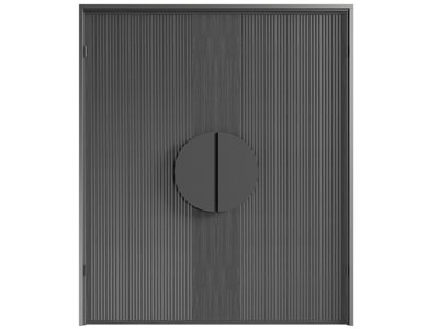 新中式双开门 木门 大门3d模型 新中式双开门 木门 大门