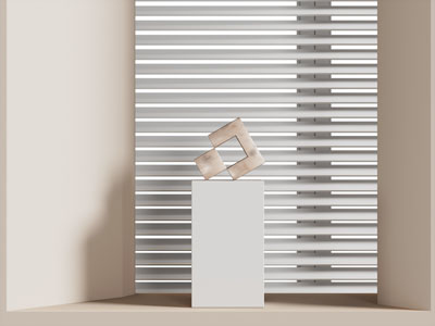 现代几何雕塑雕刻3d模型 现代几何雕塑雕刻