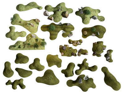 现代苔藓景观园艺小品