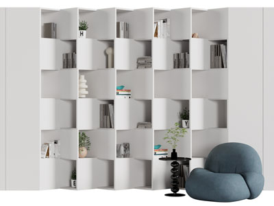 现代装饰书柜 懒人沙发