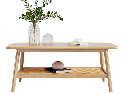 北欧实木茶几3d模型 北欧实木茶几