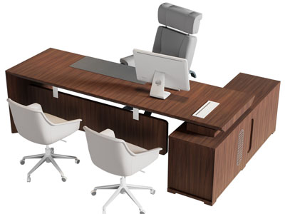 现代老板台 老板桌椅组合