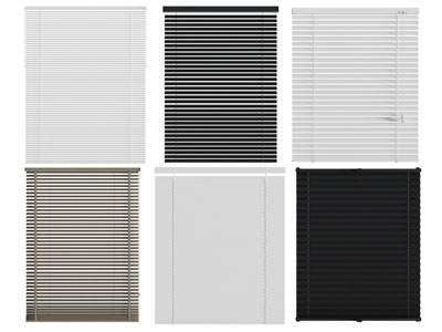 现代百叶窗帘 拉帘 卷帘