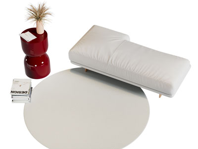 现代长方形沙发凳子 边几