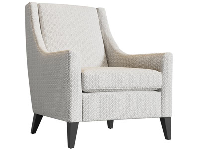 新中式单人沙发