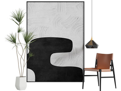 现代地画 休闲椅子