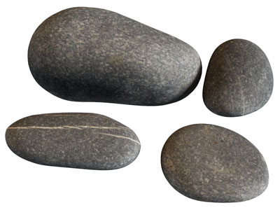 现代石头 鹅卵石