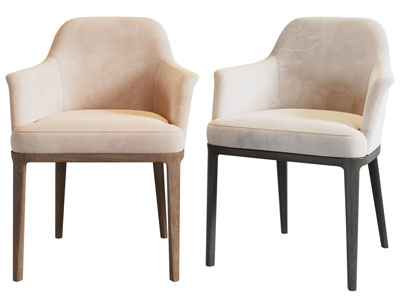 现代布艺休闲椅子 餐椅