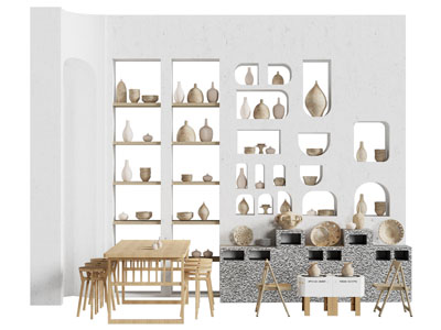 现代陶艺手工坊 陶瓷器皿