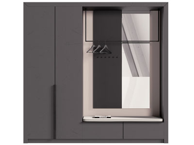 现代玄关卡座鞋柜3d模型 现代玄关卡座鞋柜