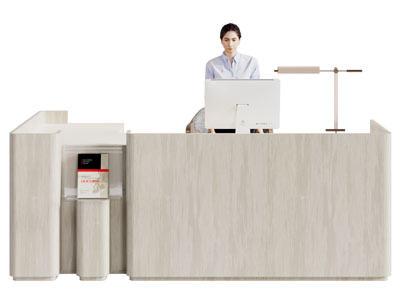 现代前台接待台