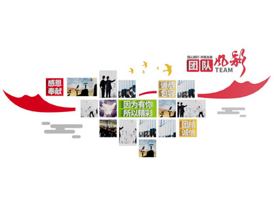 现代企业文化墙