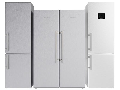 现代双开门 上下门电冰箱