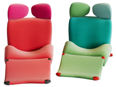 现代布艺躺椅 休闲椅子