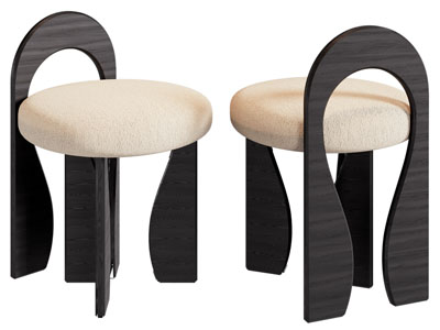 法式休闲椅子 餐椅