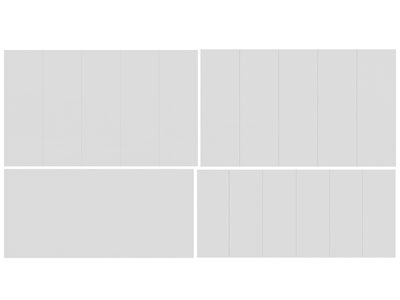 现代护墙板3d模型 现代护墙板