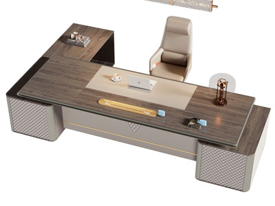 现代老板台 老板桌椅组合