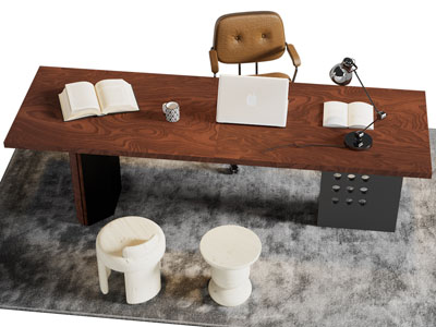 现代老板台 老板桌椅组合
