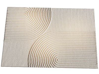 侘寂风长方形地毯