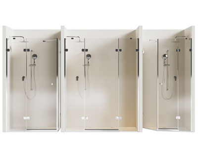 现代淋浴花洒 淋浴房3d模型 现代淋浴花洒 淋浴房