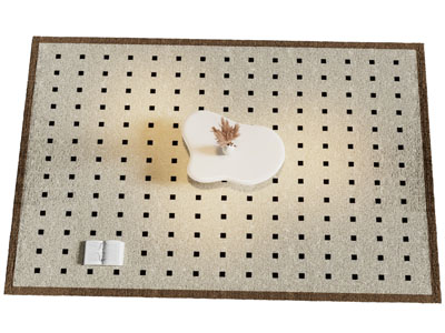 现代长方形地毯