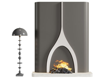 现代壁炉火炉