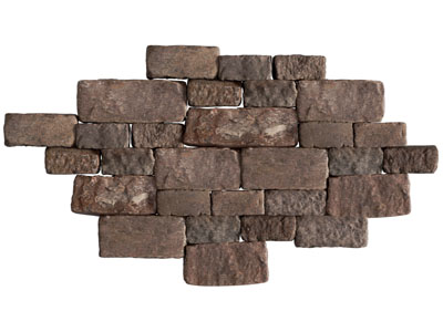 现代石头围墙3d模型 现代石头围墙