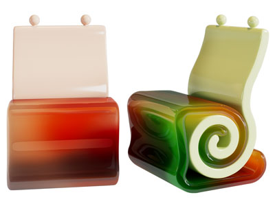 现代蜗牛造型的休闲椅子 儿童椅子