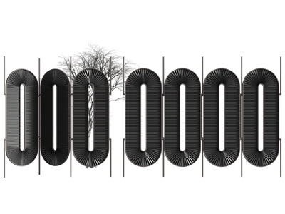 法式屏风3d模型 法式屏风