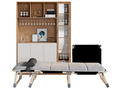 现代可折叠沙发凳子 酒柜
