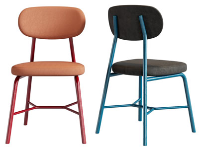 现代老式休闲椅子 餐椅