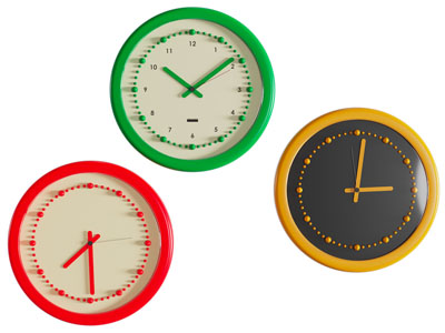 现代圆形钟表 墙饰挂件3d模型 现代圆形钟表 墙饰挂件