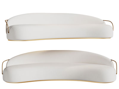 现代轻奢多人沙发