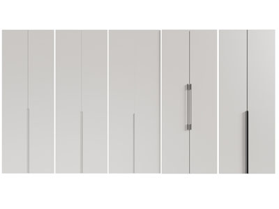 现代双开门衣柜3d模型 现代双开门衣柜