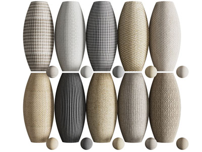 现代针织 编织 藤编3d模型 现代针织 编织 藤编