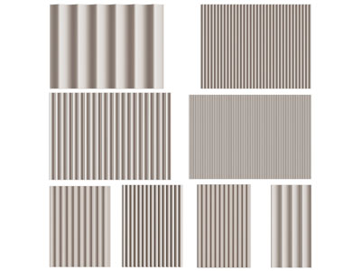 现代栅格板 护墙板 吸音板 饰面板