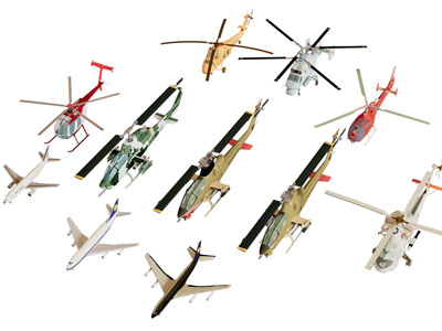 现代直升飞机 客机