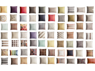 现代方形靠垫抱枕