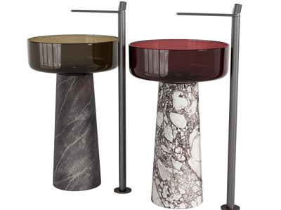 现代立式洗手台