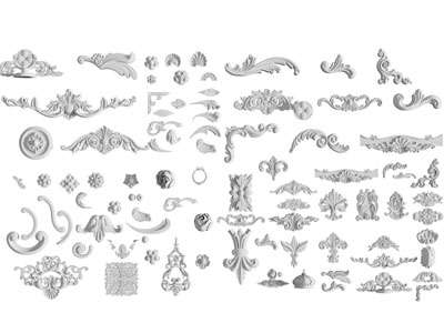 欧式雕花装饰构件