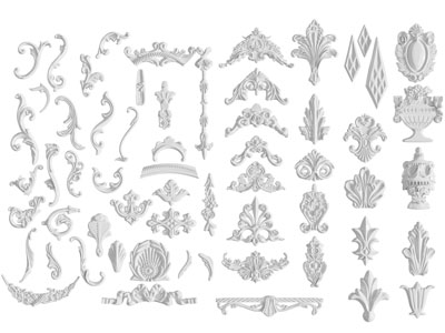 欧式雕花装饰构件