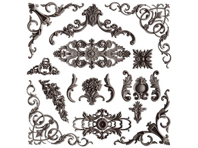 欧式雕花装饰构件
